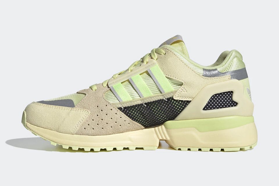 adidas ZX 10,000 C “Yellow Tint”: Official Images \u0026 Release Info